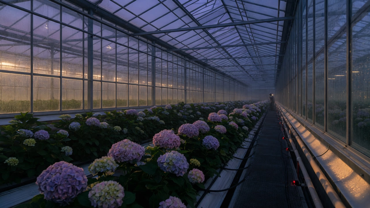 Growers learning together in a greenhouse